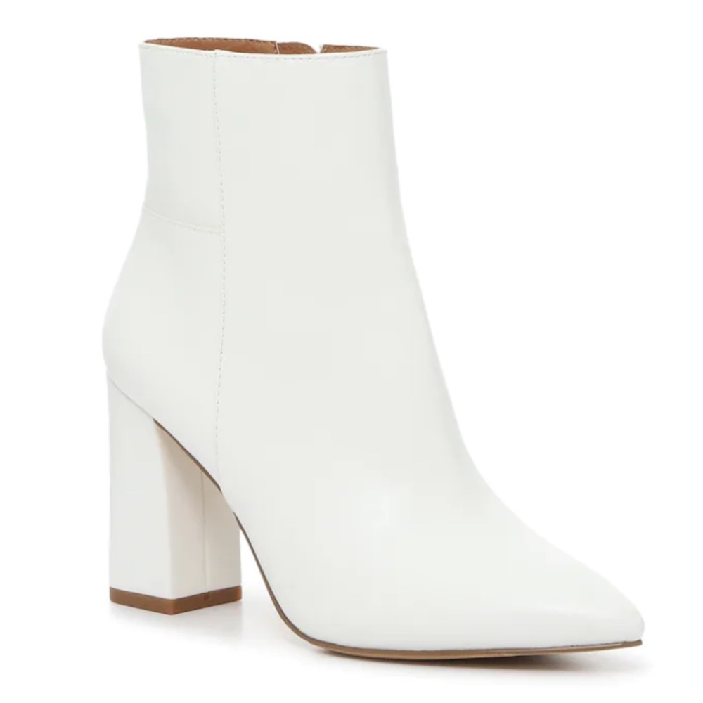 White Heeled Boots